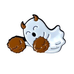 Pom Pom Ghost Pin
